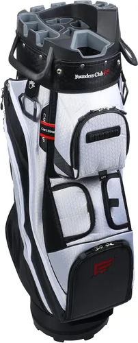 Vista 8 de Founders Club Serie Tour de 4ª Generación Organizador con Candado para Clubes de Golf, Bolsa de Carrito para Hombres con Divisores Anti-Vibración