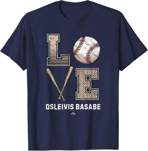 Vista 6 de Baseball Love Osleivis Basabe Prospect Baseball Fan Gear T-Shirt