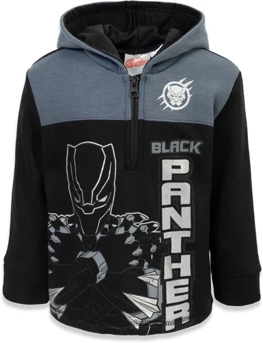 Vista 5 de Marvel Avengers Spider-Man - Sudadera con capucha y medio cierre de felpa para niños pequeños a grandes (2T - 18-20)