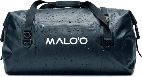 Vista 18 de Malo’o Bolsa de lona impermeable seca, Bolsa de equipo resistente de cubierta enrollable impermeable con correas para el hombro y bucles Molle