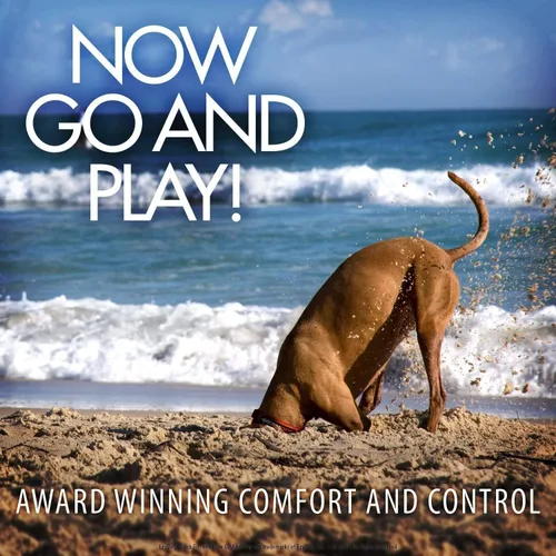 Vista 2 de EzyDog Zero Shock LITE - Correa elástica para perros que tiran o excitan, doble asa y reflectante para perros medianos o pequeños