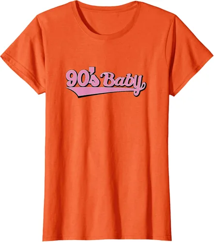 Vista 13 de 90s Baby Nostalgia Camiseta retro rosa con diseño estético, Blanco