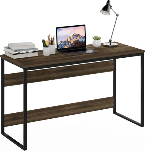 Vista 20 de Furinno Simplistic - Escritorio de 32 pulgadas de ancho, escritorio para Pino ámbar