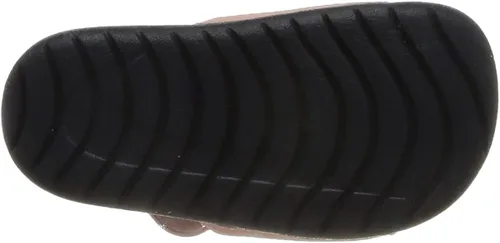 Vista 4 de Nike Kawa Slide - Zapatos para niñas, NegroNegroRosa Vivo