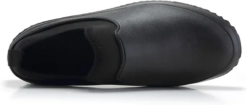 Vista 5 de Zapatos de chef impermeables antideslizantes para hombre, zapatos de cocina para servicio de alimentos, zapatos de jardín ligeros para acampar