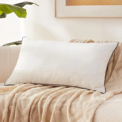 Vista 11 de Relleno de almohada de espuma viscoelástica de 36 x 56 cm, relleno de almohada lumbar premium para almohada decorativa, sala de estar, sofá