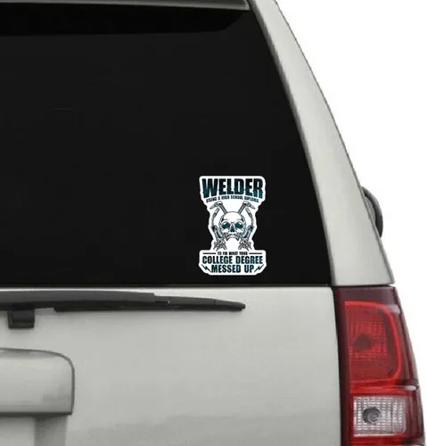 Vista 3 de Adhesivo de vinilo de soldadura para soldador, para cajas de herramientas, taquillas, automóviles, camiones, ventanas, laptops, tazas y más, 5