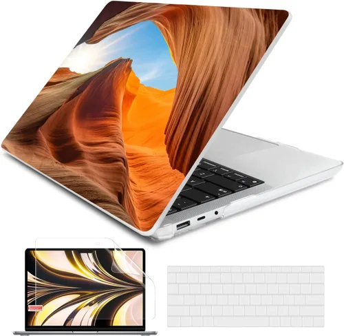 Vista 25 de Batianda Funda personalizable para portátil Microsoft Surface 5 4/3 de 13,5 pulgadas con reposamanos Alcantara modelo 1950/1867, carcasa rígida