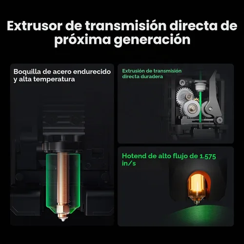 Vista 3 de Creality Impresora 3D K2, impresión multicolor de alta velocidad 23.622 in