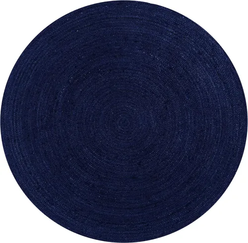 Vista 22 de Super Area Rugs Alfombra de yute – Alfombra reversible de fibra natural – Revestimiento ecológico para suelo de cocina – Puerta tejida a mano