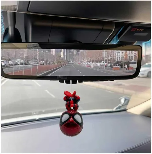 Vista 2 de E.Q.L(YYQSH) Adornos colgantes de animales araña accesorios para espejo interior de automóvil. (A)