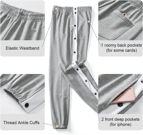 Vista 4 de Chrisuno Pantalones deportivos de baloncesto para hombre
