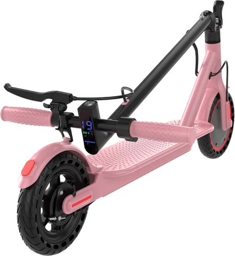 Vista 13 de Electric Scooter- 8.5"/10''Solid Tires, 350W/500W Motor, Up to 19/22MPH& 12/16/21/23Miles Long-Range Scooter with Double Braking System Verde07