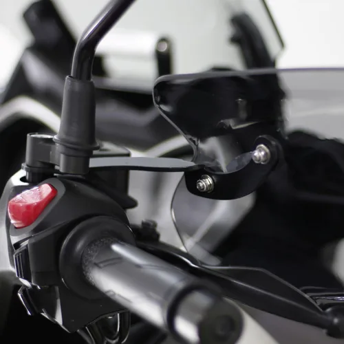 Vista 5 de GP KOMPOZİT Protector de manos transparente compatible con Yamaha XMAX 250 / XMAX 300 / XMAX 400 2011-2022
