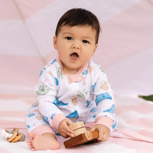 Vista 125 de Burt's Bees Baby - Pijama de una pieza para bebé, mameluco para dormir y jugar, algodón 100% orgánico, cremallera frontal