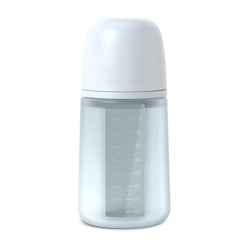 Vista 7 de Suavinex Color Essence SX PRO Biberón fisiológico de silicona flexible suave y flexible, biberones anticólicos, soporta la lactancia materna