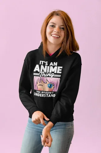 Vista 3 de It's An Anime Thing You Wouldn't Understand - Sudadera con capucha para mujer