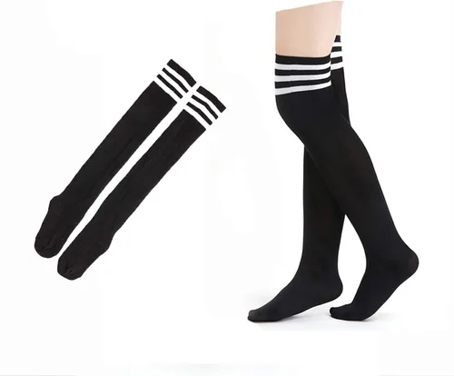 Vista 7 de XCJLW Disfraz de marinero de uniforme japonés para niñas con calcetines