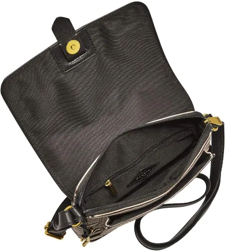 Vista 4 de Fossil - Bolsa de mano cruzada y pequeña Kinley para mujer