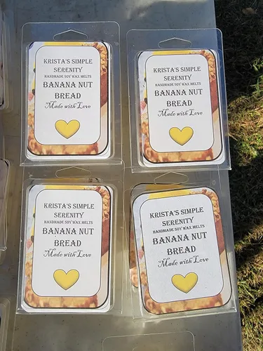 Vista 5 de Krista's Simple Serenity Wax Melts (Baked Pear and Cinnamon)