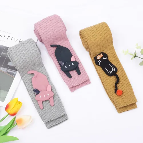 Vista 6 de BOOPH Paquete de 3 leggings para niñas de 1 a 8 años
