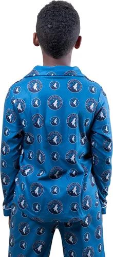 Vista 2 de Juego de pijama de 2 piezas para niños y pantalones de salón