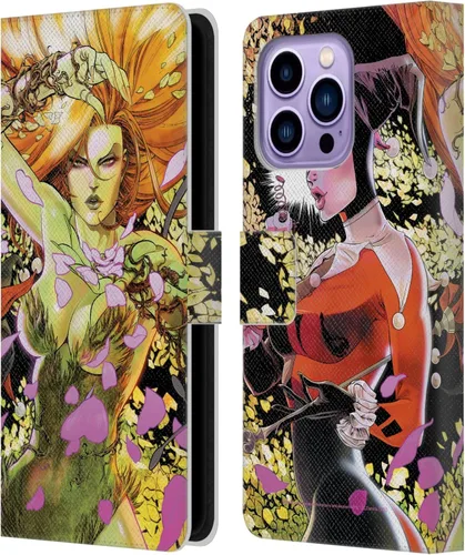 Vista 59 de Head Case Designs Officially Licensed Batman DC Comics Batman #609 Hush Gotham City Sirens Leather Wallet Case Compatible with Apple iPhone 7/8 / SE