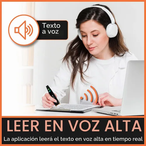 Vista 6 de Escáner portátil OCR Scanmarker Air, forma de bolígrafo, versión USB, (compatible con Mac. y Win.), Negro