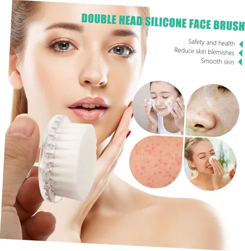 Vista 7 de Beavorty Cepillo de limpieza facial de silicona, cepillo de limpieza facial de limpieza profunda, cepillo facial de limpieza facial, kit de limpieza
