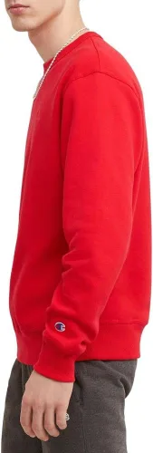 Vista 30 de Champion Sudadera de forro polar de peso medio con cuello redondo para hombre (regular o grande y alto)