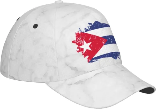 Vista 3 de Fun- Funny-Cuba-Flag-Cuban-Cubano-Gifts Classic Snapback Hat Adjustable Baseball Hats for Women Men Baseball Cap Black