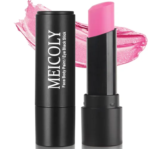 Vista 12 de MEICOLY Pintura facial negra, barra negra para ojos para deportes, béisbol, softbol, fútbol americano, lacrosse, fácil de colorear atletas