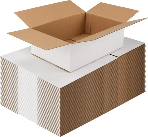 Vista 11 de Paquete de 40 cajas de envío pequeñas de 8 x 6 x 6 pulgadas