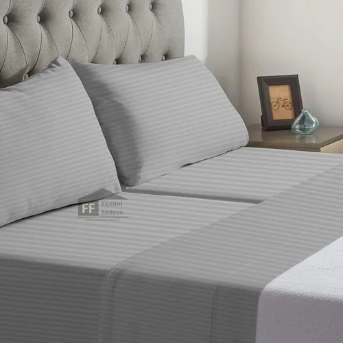 Vista 14 de Juego de sábanas para cama ajustable, tejido de satén suave, 400 hilos, 100% algodón egipcio, 5 piezas con 2 sábanas bajeras, juego de sábanas de 25