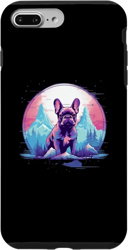 Vista 9 de Funda para iPhone 14 Bulldog Francés para hombres, mujeres y niños