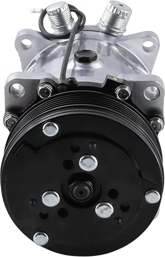 Vista 5 de Compresor universal de aire acondicionado 6PK embrague Sanden 508 5H14 R134A correa serpentina 12V