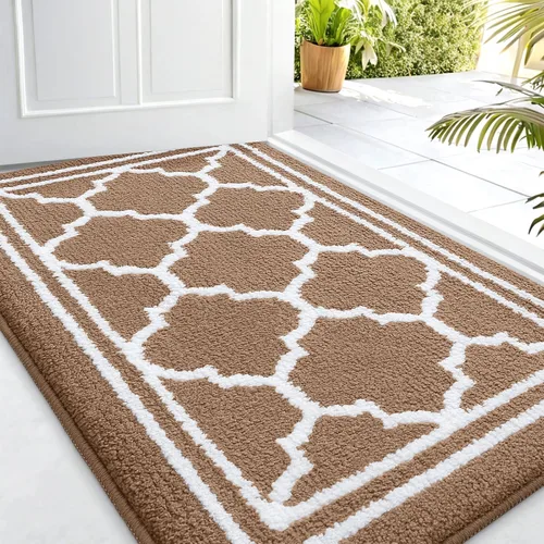 Vista 50 de Buganda Alfombra para Puerta Interior, Tapete Resistente a la Suciedad y Absorbente, Antideslizante, Alfombras de Perfil Bajo para Entrada