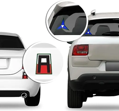 Vista 5 de Pegatina redonda de abuelos orgullosos de un marine estadounidense