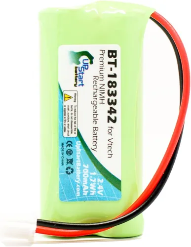 Vista 3 de Paquete de 3 baterías de repuesto para VTech CS6429-4, compatible con batería de teléfono inalámbrico VTech (700 mAh, 2.4 V NI-MH)