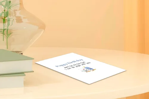 Vista 4 de Divertida tarjeta de felicitación de cumpleaños de diseño único, divertida tarjeta de felicitación para hermanas, madres, amigas, para expresar tus