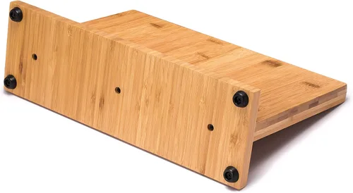Vista 6 de Bloques de cuchillos de bambú, bloque de cuchillos magnético, doble cara súper magnética, diseño antideslizante, 8 pulgadas, 12 pulgadas, 14
