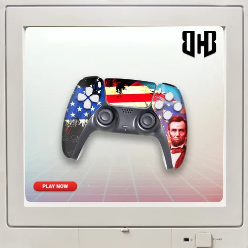 Vista 106 de Battman Custom PS-5 Controller Wireless compatible with Play-Station 5 Console by BCB Controllers Proudly Customized in USA with Permanent