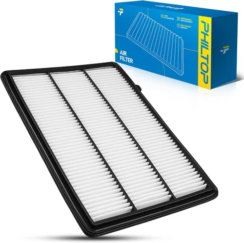 Vista 60 de PHILTOP CA9525 Engine Air Filter for Kia Sorento 2003-2009 Flexible Panel, Increased Acceleration, Engine Protection, Easy Install, No Tools