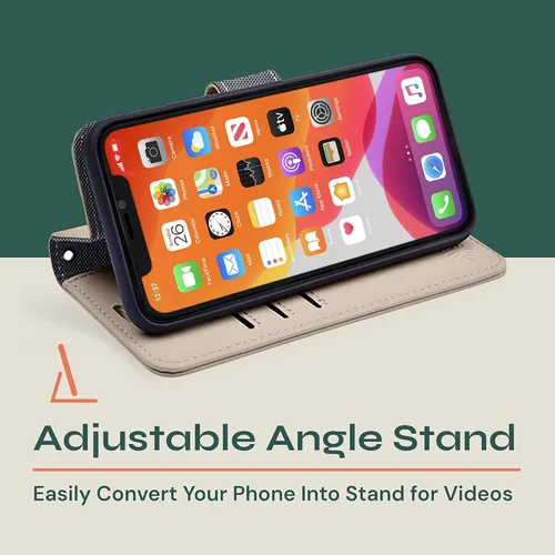 Vista 5 de SafeSleeve Desmontable para iPhone 11 - Beige (Código R66-19)