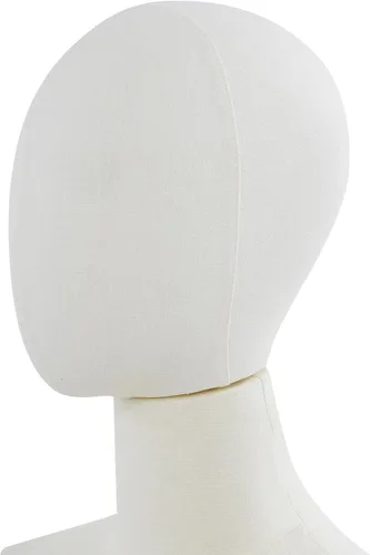 Vista 5 de Vestido de maniquí femenino de altura ajustable de 55 a 80 pulgadas, cuerpo de maniquí con soporte de metal (negro, 55-80 pulgadas)