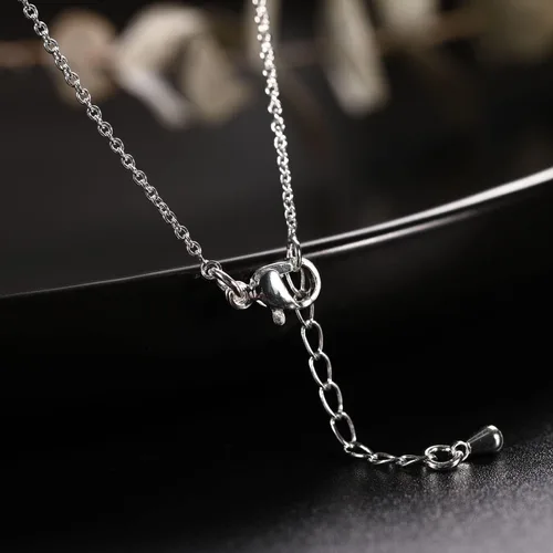 Vista 5 de Vinjewelry Juego de collar y aretes de circonita cúbica chapados en oro rosa blanco de 14 quilates, joyería de boda para novia, Metal, otro