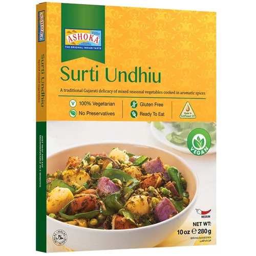 Vista 19 de Ashoka Comidas sin gluten, listas para microondas, veganas con granos negros y frijoles, comidas para calentar y servir, todas naturales Delhi Dal