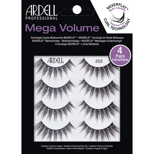 Vista 8 de Ardell Mega Volume Lash 252-4 pares 252 negro