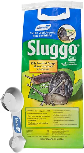 Vista 13 de Monterey Sluggo - Asesino de caracoles y babosas, 5 libras con cuchara