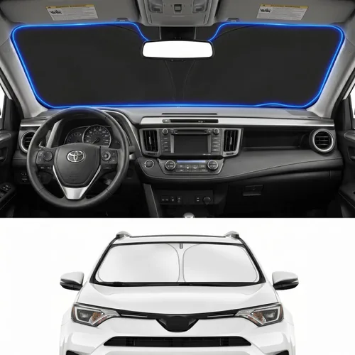 Vista 141 de Parasol para parabrisas para BMW X1 E84 2016-2024 2025, accesorios – Cubierta de parasol para parabrisas de ventana delantera, ajuste personalizado
